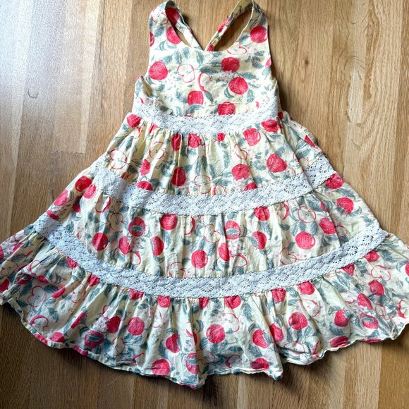 Shabby Chic tiered Apple dress - Picture 1 of 9